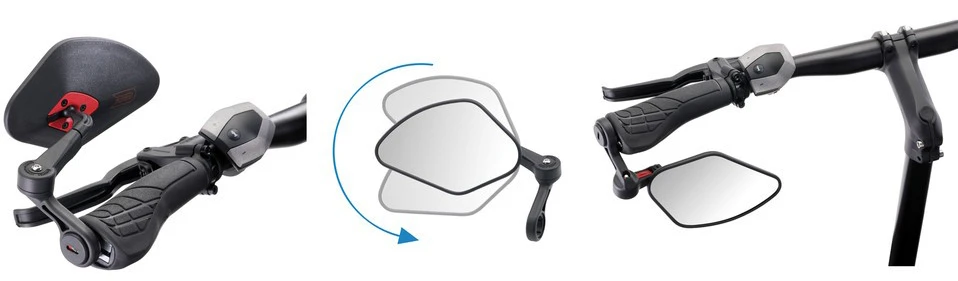 Krampe E-Bike Fahrradspiegel KF Sport Klappbar – Bild 2